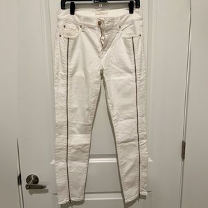 7 For All Mankind white jeans